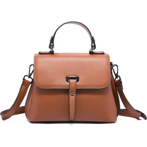 Womens Handbag retro Shoulder bag Tote PU Leather Women Satchels Bag for Ladies Shoulder Bag Luxury Designer 2020