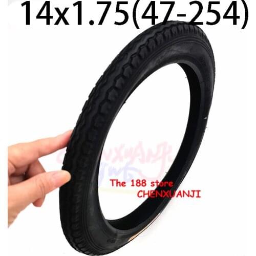 14X1.75 47-254 Childrens Bicycle Inner Tube Outer Tire 14 Inch Baby Carriage Tyre Wheel Accessories 14*1.75 Tires