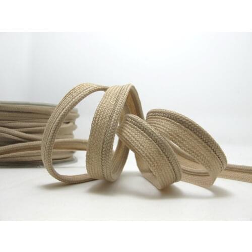 5 Yards 10mm Brown Piping Lip Cord Trim|Pillow Cushion Trim|Upholstery Edging Trim Sewing Supplies