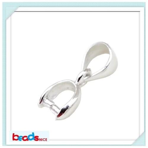Beadsnice ID26730 DIY Silver Jewelry Pendant Bail of hot sale 925 silver pinch bail