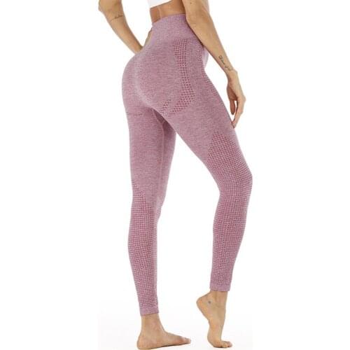Seamless High Waist Gym Leggings Push Up Legging Sportswear Women Compression Tights Fitness Running Yoga Pants Energy Leggings