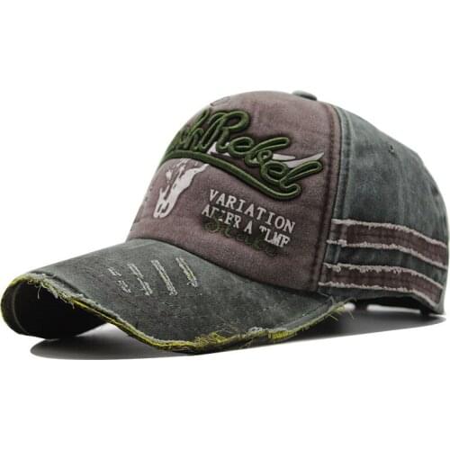 New 100% Washed cotton baseball cap for men and women Gorras Snapback Caps embroidery Casquette hat Sports Outdoors dad Cap