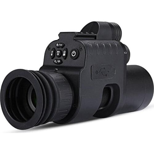PORD Infrared Night Vision Red Dot Scope Military Hunting Night Vision Wifi Camera Rifle Mirror Infrared Night Vision Link APP