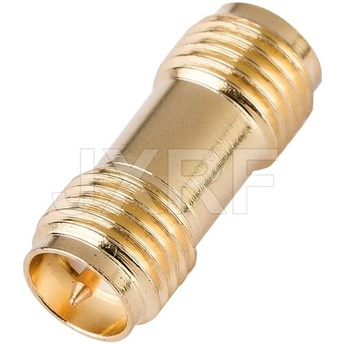 JXRF Connector RP-SMA Female To RP-SMA Female RF Coaxial Adapter