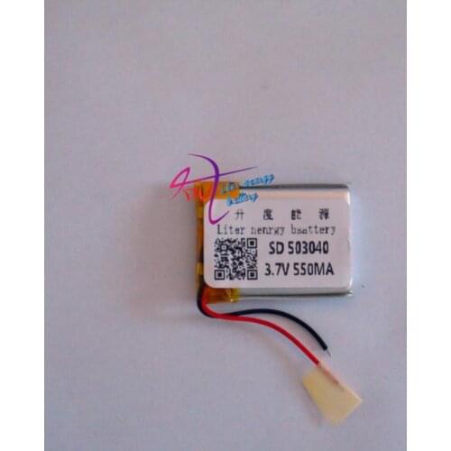 503040 3.7V 550mah Lithium polymer Battery with Protection Board For PDA