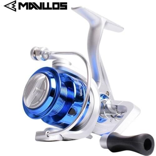 Mavllos Cheap Fishing Spinning Reel 2000 3000 6000 Max Drag 10kg Metal Gear Freshwater Carp Surf Saltwater Spinning Fishing Reel