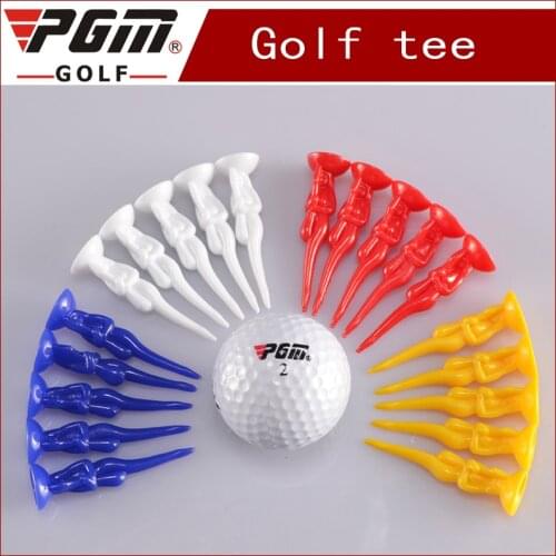 PGM Golf Club Brand Beauty Nail High Quality Golf Tee 55mm Gadget Plastic TEE Durable Ball Support Sports Wholesale Group Buy
