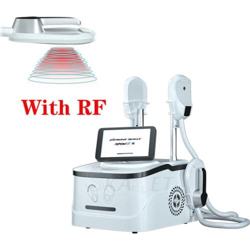 Portable HIEMT ElectromagneticEMS Muscle Stimulation Body Sculpting Machine RF Weight Loss Skin Tightening