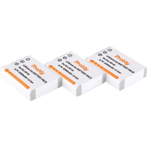 Probty 3pcs NP-95 NP95 DB-90 Battery for Fujifilm X30 X100 X100S X100T X-S1 FinePix F30 FinePix F31 fd F31f Real 3D W1