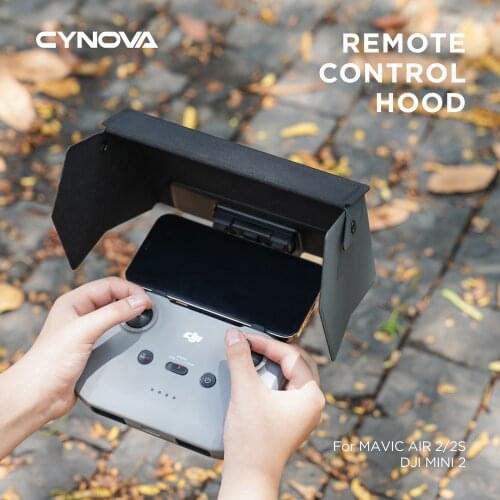 Cynova for Mavic Air2 / Mini 2 Phone Monitor Hood remote control Cover Sun Shade For DJI Mavic Air 2 Mini 2 Mini SE Sun Hood