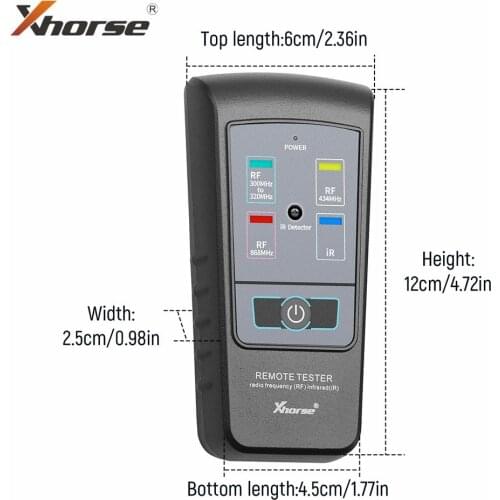 Xhorse Remote Tester for Radio Frequency Infrared Frequency Test Range 300Mhz-320Mhz 434Mhz