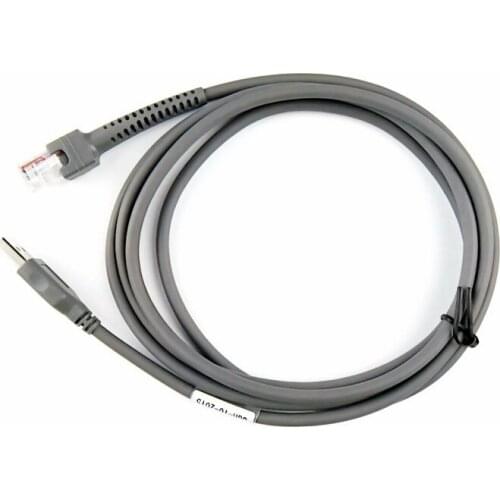 BarCode Scanner USB Cable, 2M(7feet),For Symbol LS2208AP LS1203 LS4208 LS4278 DS6707 DS6708,USB Interface,Free Ship