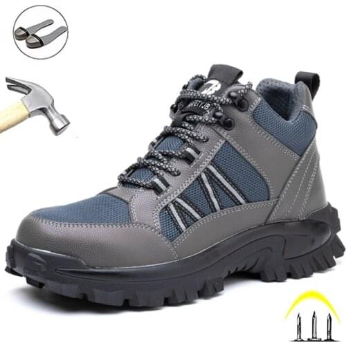Vzikun Men's Work Shoes