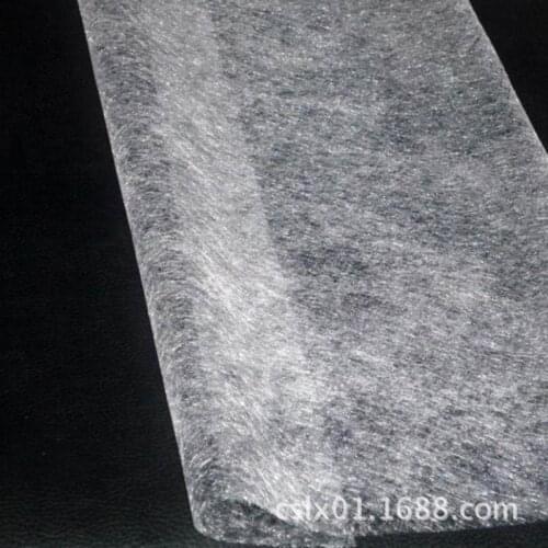 3 Meters 1.12 Meter Wide Double Side Adhesive Non-Woven PA Hot Melt Adhesive Omentum Garment Fabric Interlining Cloth Lining