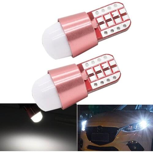 10PCS t10 w5w 194 168 led 3 smd t10 w5w Number Plate Illuminating Lamps