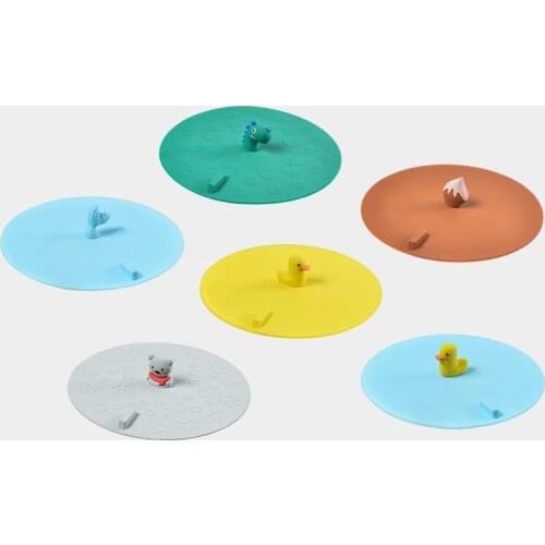 15cm Silicone Floor Drain Covers Sewer Smell Removal Sealing Bathroom Filter Screen Cover Anti-smell Drain Sealing Cover