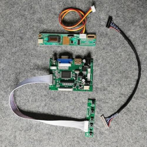 20 Pin LVDS Fit LP150X1/LP150X2/LP150X04 screen 1-CCFL VGA 2AV 1024*768 LCD monitor display drive controller board DIY kit