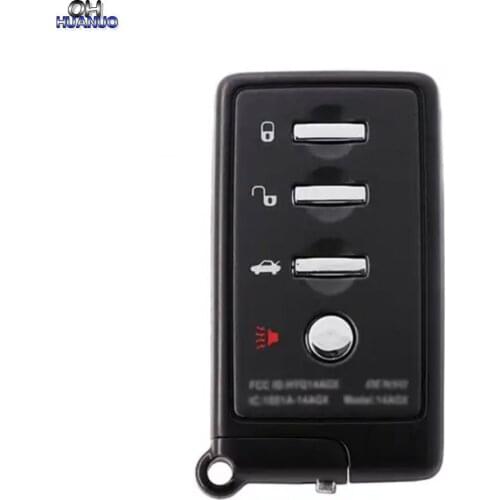 3+1 Button Smart Remote Key Shell DAT17 For Subaru Remote key