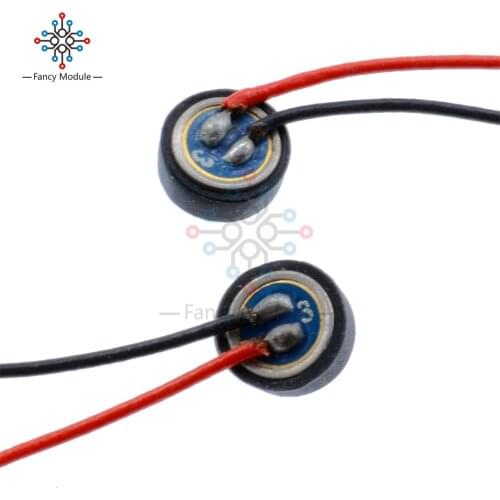 5PCS 4*1.5mm Electret Condenser Microphone MIC Capsule 2 Leads W