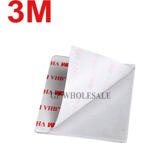 65mm*65mm*1mm 3M VHB 4910 Heavy Duty Double sided Clear Acrylic Foam Adhesive Tape transparent