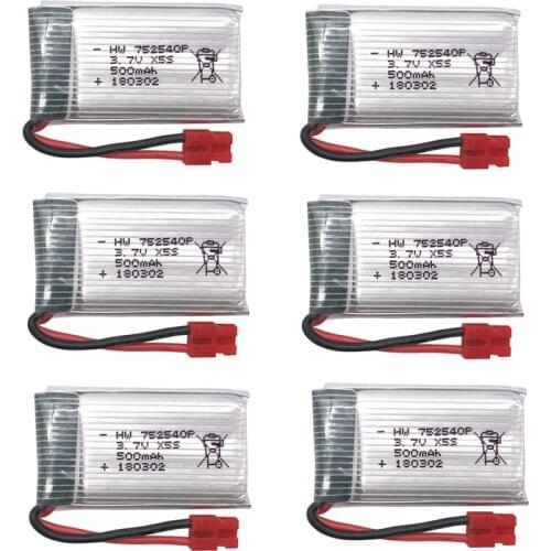 3.7V 500mAh Battery for Syma X5HW X5HC X5UW RC Quadcopter Drone Spare Part Lipo Battery For Syma X5HW X5HC X5UW Battery