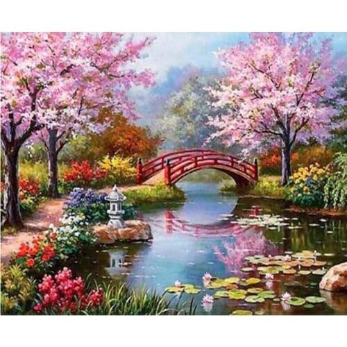 Diamont Painting Scenery Diamond Painting 5D Needlework Diamond Painting Kits Full Drill