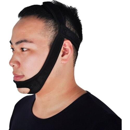 Anti Snore Chin Strap Care Sleep Stop Snoring Snore Belt Chin Jaw Supporter Belt For Men Women Sleeping Products