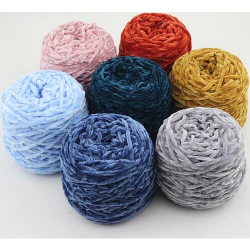 Arm Knitting Yarn Big Yarn ,Super Softee Thick Fluffy Jumbo Chenille Polyester Yarn for Blanket Pillows Home Décor Projects