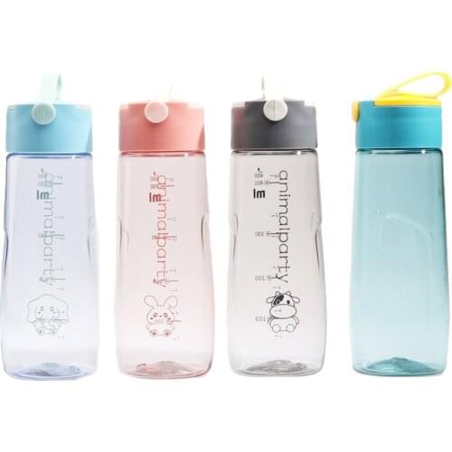 Hot Sports Water Bottle 500ML 1000ML Protein Shaker Outdoor Travel Portable Leakproof Drinkware Plastic My Drink Bottle BPA Free