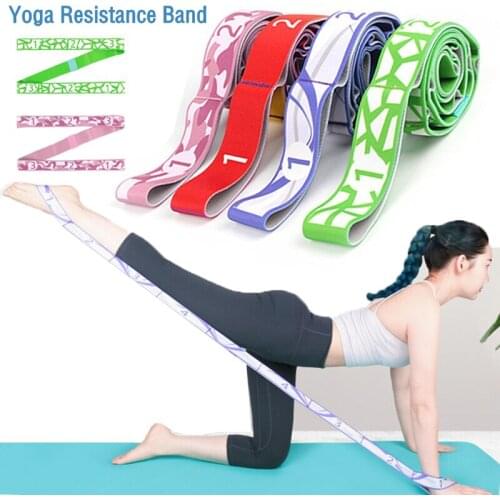 Anti-slip Fabric Hip Resistance Band Stretch Band Booty Exercise Elastic Band Yoga Stretch Training Fitness Exercise