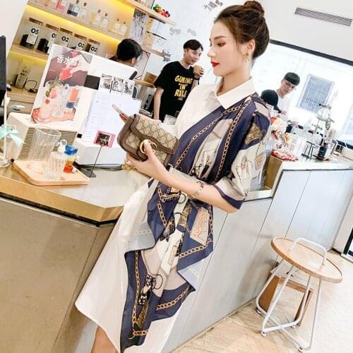 HKFZ Fashionable Shirt Dresses