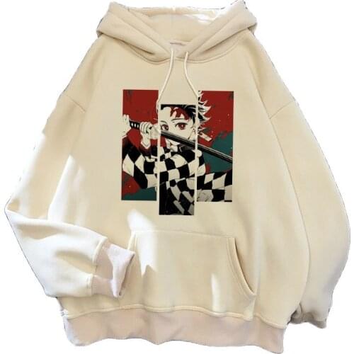 Kimetsu No Yaiba Men/women Demon Slayer Hoodies Harajuku Anime Cosplay Hoodie Kimetsu Demon Blade Cartoon Sweatshirts Dropship