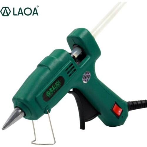 LAOA 60W/150W Hot Melt Glue Gun Stick Mini For Metal/Wood Working Stick Paper Guns Thermo Electric Heat Tool