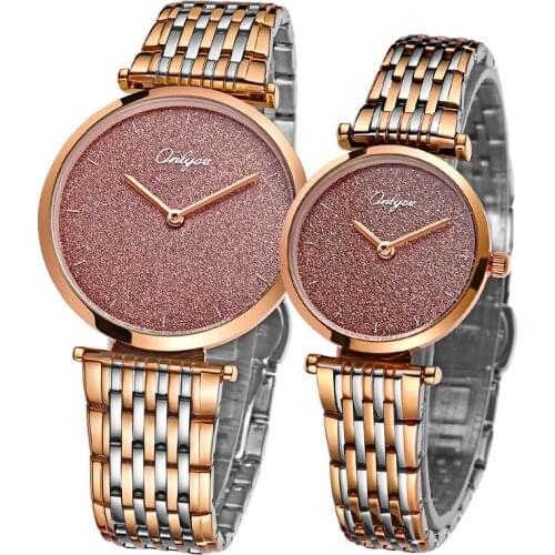 Fashion Casual Man Leather Waterproof Watches Steel Sky Starry Waterproof 3Bar Women Quartz Watch Fashion Couple