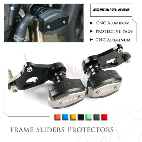 Motorcycle engine protectors frame sliders Anti Crash Pad Falling Protection For SUZUKI GSXR600 750 GSXR600 GSXR750 2006-2016