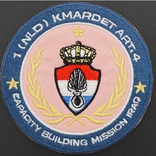 MISSION IRAQ Army TACTICAL SAMURAI embroidery Patch Military Tactical Morale Badge for clothes arm hat