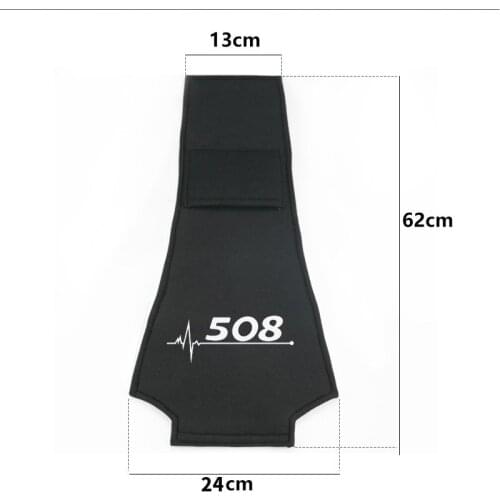 For Peugeot 508 Accessories Car Neck Pillow Cover Cotton Auto Headrest Case Neck Support Holder Automobiles Headrest Covers