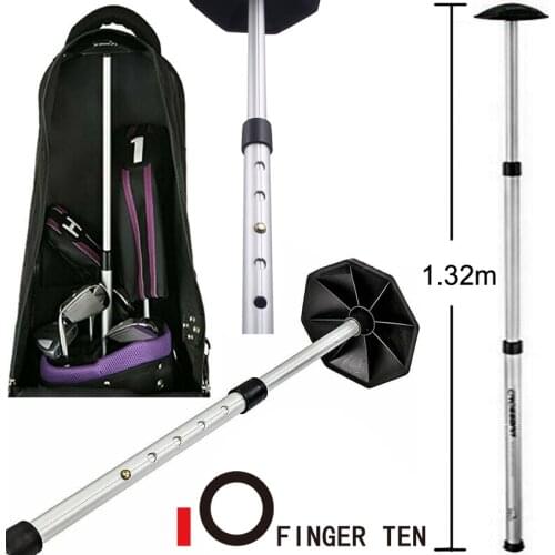 New Stand Tool Golf Club Stiff Arm Support Protector Pole Travel Bag Adjustable Stretch Lightweight Foldable Drop Shipping