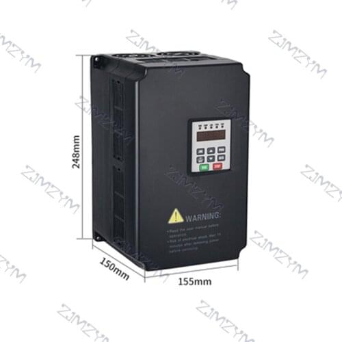 General inverter for machine tool engraving machine,DV300-2037-TT three-phase 220v/380v 3.7kw spindle inverter 18A