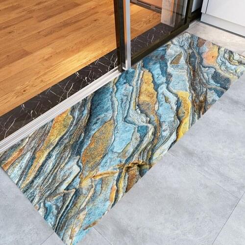 Printed Welcome Door Mat Non-slip Washroom Bath Rugs Bedroom Carpets Home Decor Mats Absorbent Kitchen Area Rug Soft Hallway Mat