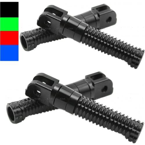 For YAMAHA YZF R1 R1S R1M R6 02-17 Front Rear Footpeg Foot Pegs Footrest Rider passenger 2010 2011 2012 2013 2014 2015 2016 2017