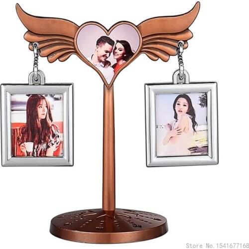 1 piece of metal family tree diagram 2/3 frame frame for hanging photos home office desk art decoration supplies photo ornaments