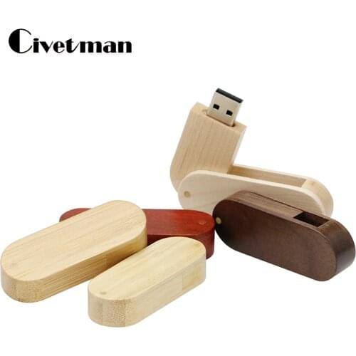 USB Flash Drives Saber Model Rotate Wood Usb Flash Drive 128GB Pen Drive 256G USB Stick 8GB 16GB 32GB 64GB Memory Stick Pendrive