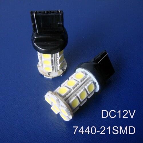 High quality 12V 4W T20 7440 Car Rear Light,W21W Led Reverse Lamp,Auto Turn Signal DRL Led Light Bulb Lamp free shpping 5pcs/lot