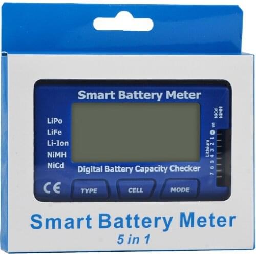 5 in 1 Smart Battery Meter Tester With Balance Discharge ESC Servo PPM for Rc Lipo Battry Rc Toys