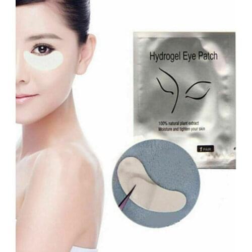 2PCS Eyelash Pad Gel Patch Eye Pads Lint Lashes Extension Mask Eyepads