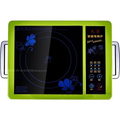 220V/1800W Intelligent Electric Ceramic Stove High-power Waterproof Durable Zero Radiation Suitable for All Kinds of Pots Pans