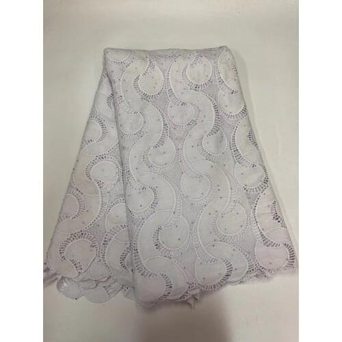 African cord lace fabric 2021 high-quality guipure lace water-soluble lace cut holes for wedding sewing R3971