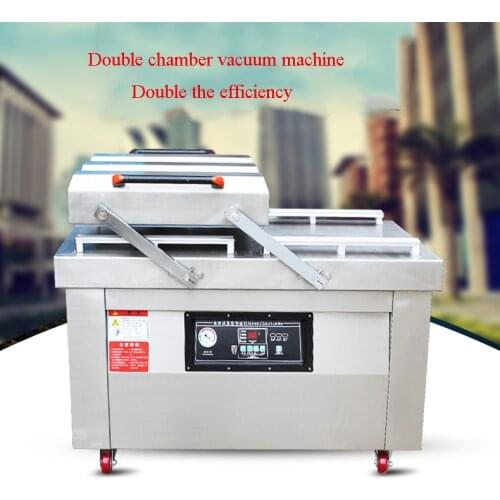 Automatic Vacuum-Packer food sealer vacuum packaging machine commercial industrial vacuum sealing machine with Printing function