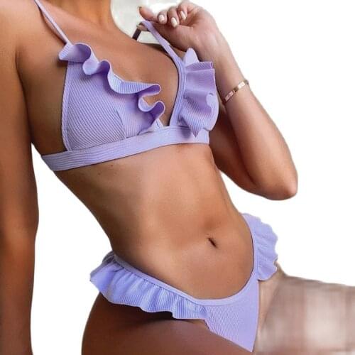 Baldauren Swimwear With Ruffles